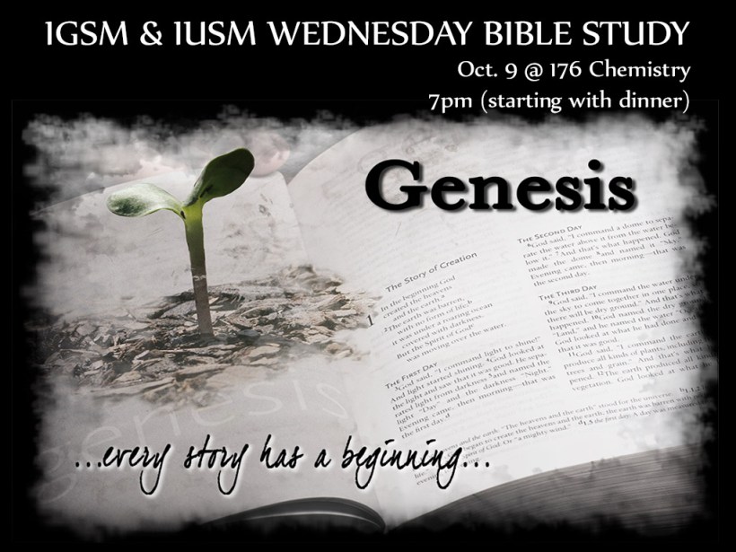 2013-10-09 Genesis Bible Study