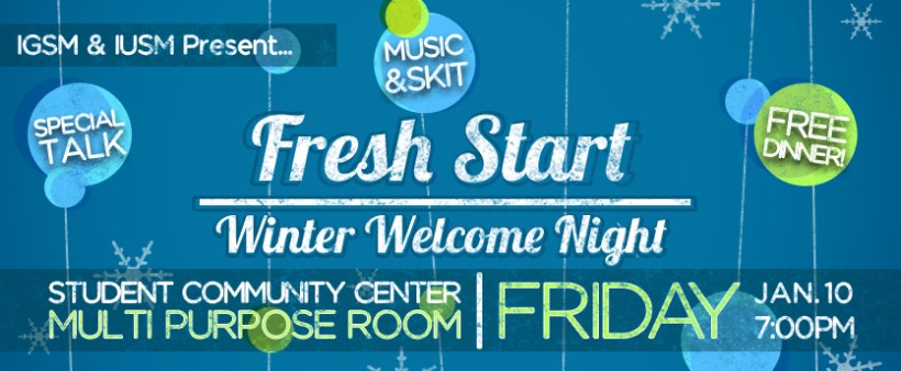 2014-01-10 IGSM IUSM Fresh Start